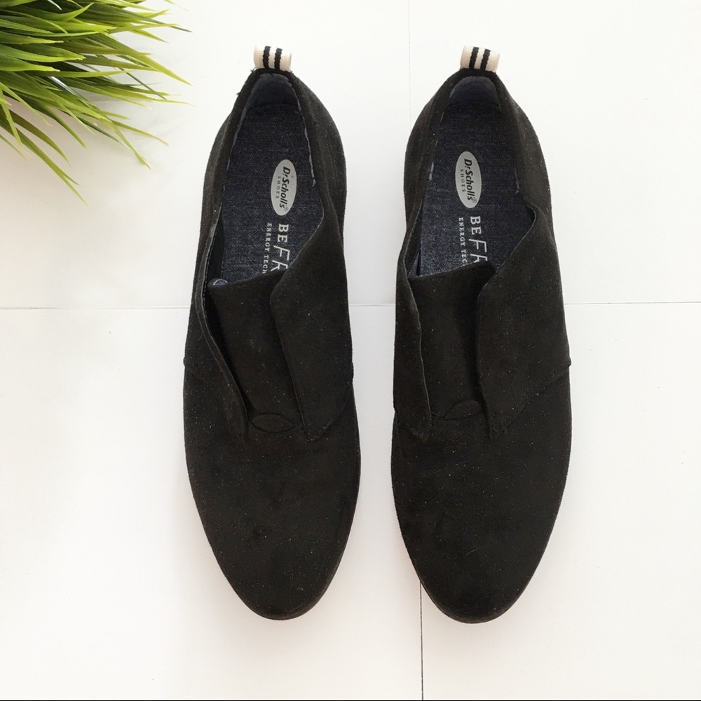 Dr. Scholls slip on oxford black size 7